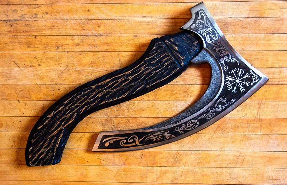 Viking Pizza Cutting Axe in USA – The Perfect Blend of Function and Norse Craftsmanship