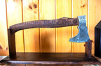 Tactical Viking Axe - Hand Forged Carbon Steel w/Leather Sheath
